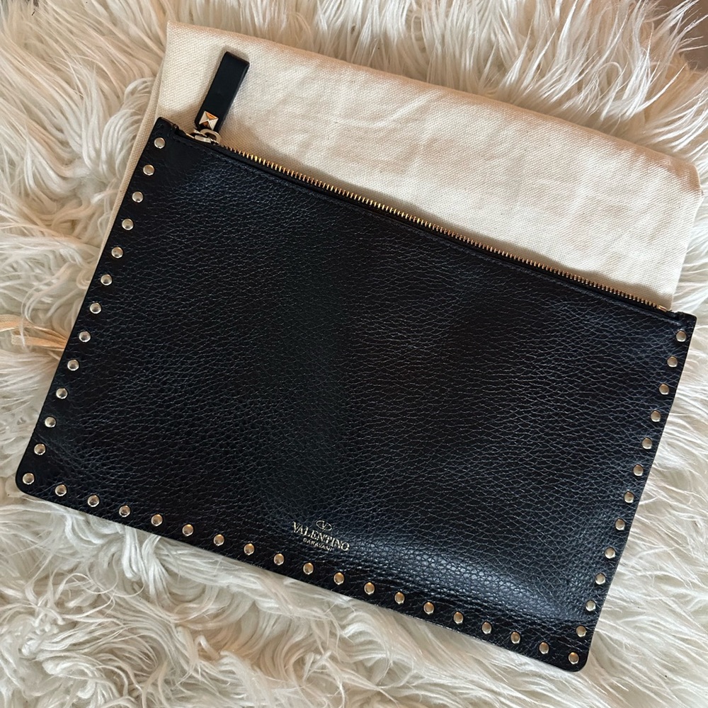 Authentic Valentino Rockstud Pouch